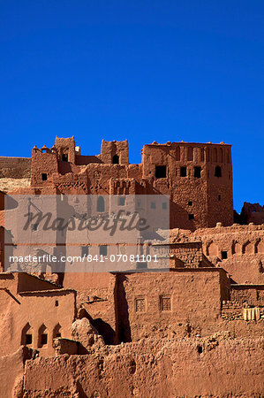 Ait-Benhaddou Kasbah, UNESCO World Heritage Site, Morocco, North Africa, Africa Ait-Benhaddou Kasbah, UNESCO World Heritage Site, Morocco, North Africa, Africa