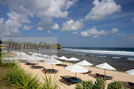 Balangan Beach and surfing hub, Bukit Peninsula, Bali, Indonesia, Southeast Asia, Asia