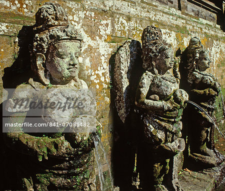 Bathing place, Elephant Cave (Goa Gajah), Bali, Indonesia, Southeast Asia, Asia