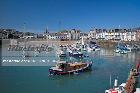 The Harbour, Ilfracombe, Devon, England, United Kingdom, Europe
