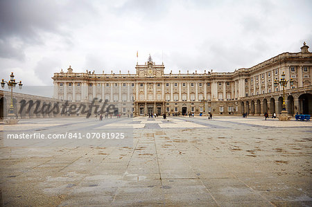 The Royal Palace, Madrid, Spain, Europe