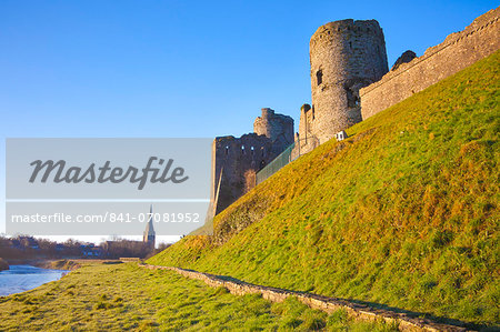 Kidwelly Castle, Carmarthenshire, Wales, United Kingdom, Europe