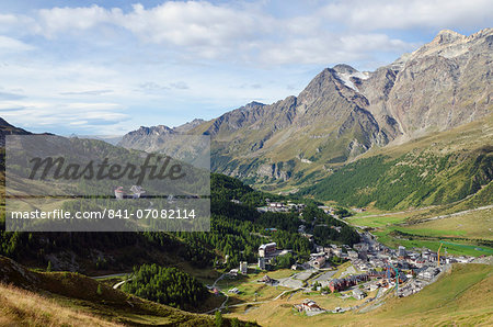 Breuil Cervinia resort town, Aosta Valley, Italian Alps, Italy, Europe