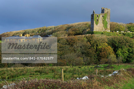 Ballinalackeen Castle near Doolin, The Burren, County Clare, Munster, Republic of Ireland, Europe
