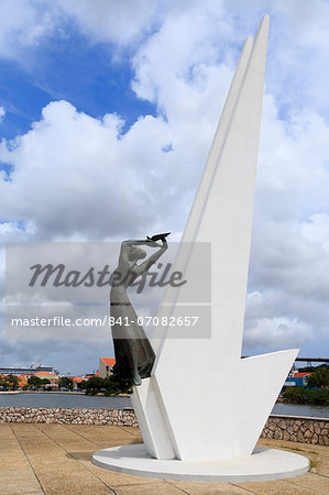 Freedom Monument, Willemstad, Curacao, West Indies, Netherlands Antilles, Caribbean, Central America