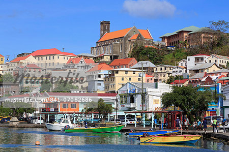 The Carenage, St. Georges, Grenada, Windward Islands, West Indies, Caribbean, Central America