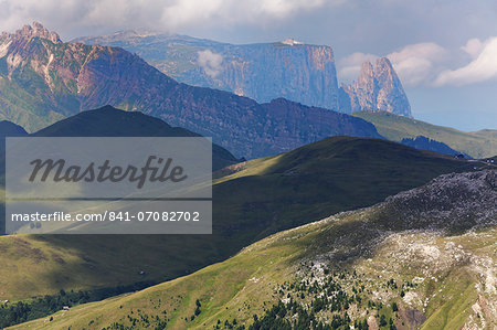 Dramatic mountains in the Dolomites, Italy, Europe