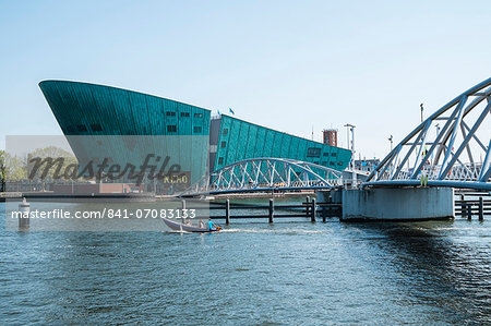 NEMO, science and technology museum, Eastern Docks, Amsterdam, Netherlands, Europe