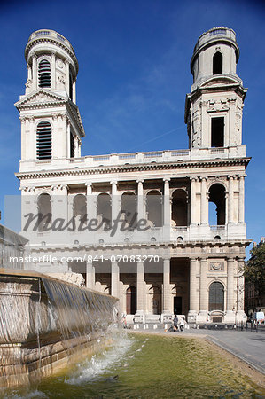 Saint-Sulpice church, Paris, France, Europe