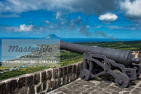 Brimstone Hill Fortress, UNESCO World Heritage Site, St. Kitts, St. Kitts and Nevis, Leeward Islands, West Indies, Caribbean, Central America