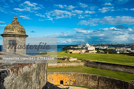 San Felipe del Morro, UNESCO World Heritage Site, San Juan, Puerto Rico, West Indies, Caribbean, Central America