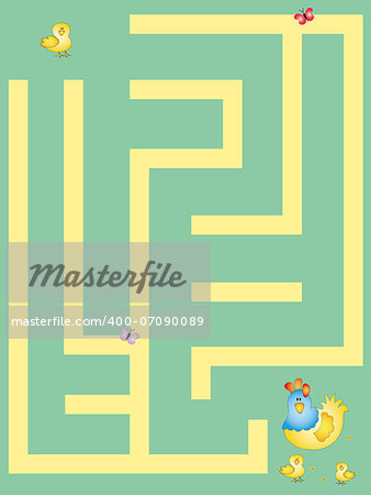 game for children: maze