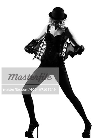 stylish silhouette caucasian beautiful woman sexy  attitude behavior clothes portrait on studio isolated white background