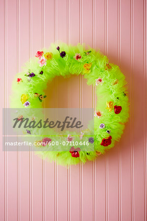 Easter Wreath, Studio Shot