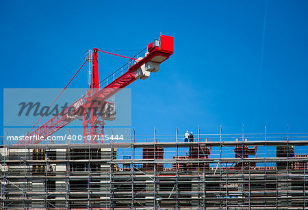 A construction site in Berlin