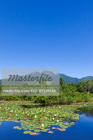 Mount Myoko and Imori pond, Niigata Prefecture