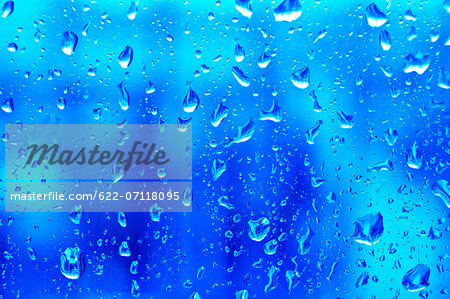 Raindrops on glass Raindrops on glass