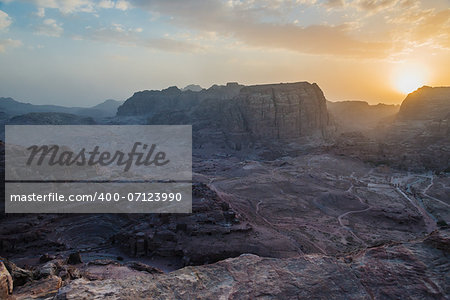 in nabatean petra jordan middle east