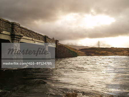 Old bridge in the Scottish Highlands