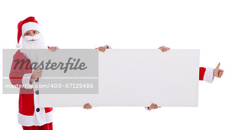 Get your hands on this Christmas offer concept - with copyspace banner