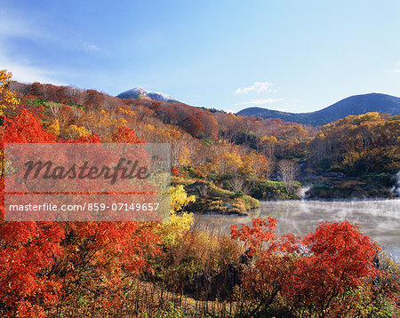 Jigoku Pond, Hakkoda, Aomori, Japan