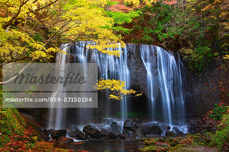 Tatsuzawafudo Falls, Fukushima, Japan