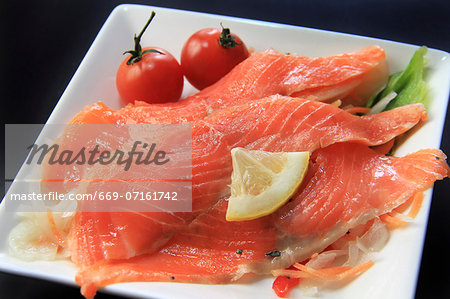 Marinated Salmon Marinated Salmon