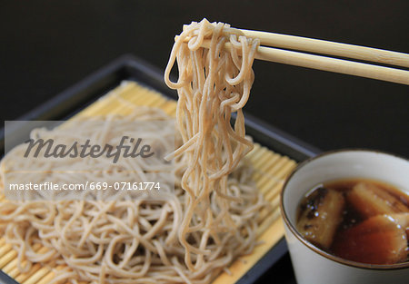 Kamo seiro (Soba with duck meat dipping sauce) Kamo seiro (Soba with duck meat dipping sauce)