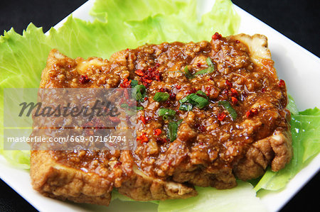 Deep-fried tofu Deep-fried tofu