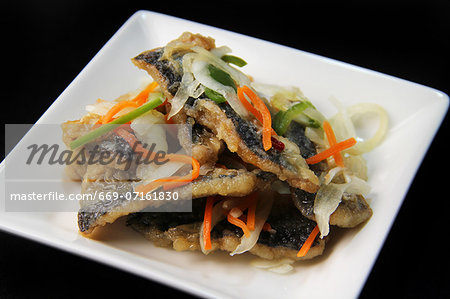 Nanbanzuke (Japanese escabeche) Nanbanzuke (Japanese escabeche)