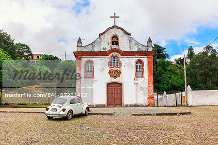 Nossa Senhora das Dores Chapel, Ouro Preto, UNESCO World Heritage Site, Minas Gerais, Brazil, South America