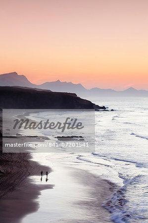 View from Playa del Viejo to the Peninsula of Jandia, La Pared, Fuerteventura, Canary Islands, Spain, Atlantic, Europe View from Playa del Viejo to the Peninsula of Jandia, La Pared, Fuerteventura, Canary Islands, Spain, Atlantic, Europe