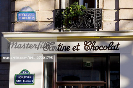 Tartine et Chocolat, children's clothes shop on Boulevard St Germain, Paris, France