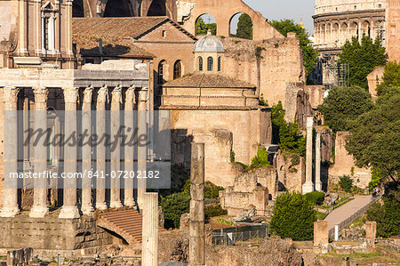 Roman Forum, UNESCO World Heritage Site, Rome, Lazio, Italy, Europe