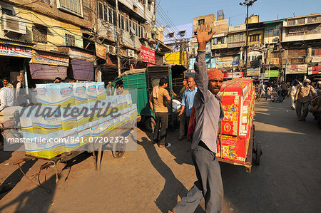 Itinerant seller, Delhi, India, Asia