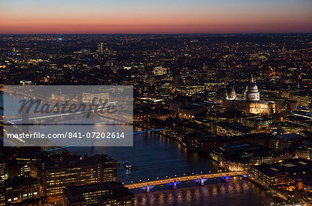 View from The Shard, London, England, United Kingdom, Europe