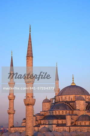 Blue Mosque (Sultan Ahmet Camii), UNESCO World Heritage Site, Istanbul, Turkey, Europe