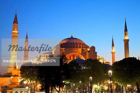 Hagia Sophia (Aya Sofya Mosque) (The Church of Holy Wisdom), UNESCO World Heritage Site, Istanbul, Turkey, Europe Hagia Sophia (Aya Sofya Mosque) (The Church of Holy Wisdom), UNESCO World Heritage Site, Istanbul, Turkey, Europe