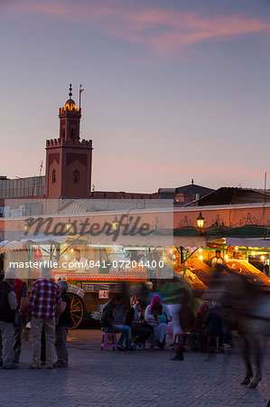 Jemaa el-Fna Square, The Medina, Marrakech, Morocco, North Africa, Africa