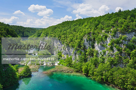 Gavanovac Lake and Milanovac Lake, Plitvice Lakes National Park, UNESCO World Heritage Site, Croatia, Europe