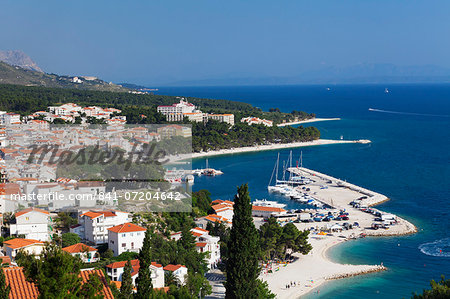 Baska Voda, Makarska Riviera, Dalmatia, Croatia, Europe