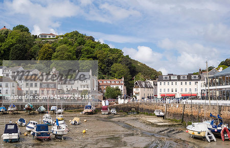 St. Aubin and its Harbour, Jersey, Channel Islands, United Kingdom, Europe