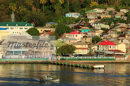 Town of Soufriere, St. Lucia, Windward Islands, West Indies, Caribbean, Central America