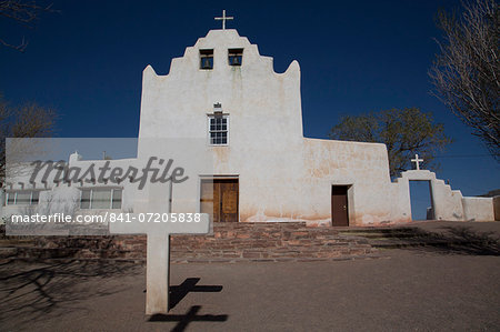 San Jose de la Laguna Mission and Convento, constructed between 1699 and 1701, Laguna Pueblo, New Mexico, United States of America, North America