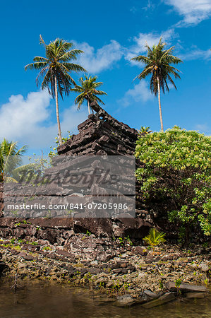 Ruined city of Nan Madol, Pohnpei (Ponape), Federated States of Micronesia, Caroline Islands, Central Pacific, Pacific