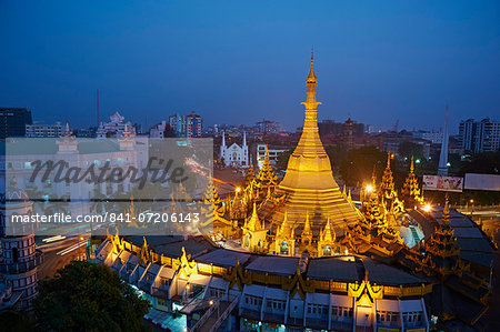 Sule Paya, Yangon (Rangoon), Myanmar (Burma), Asia Sule Paya, Yangon (Rangoon), Myanmar (Burma), Asia