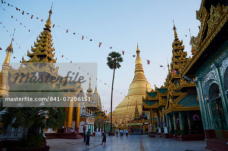 Shwedagon Paya, Yangon (Rangoon), Myanmar (Burma), Asia