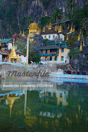 Saddar Cave, near Hpa-An, Karen State, Myanmar (Burma), Asia