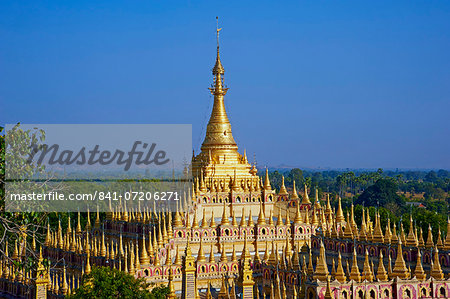 Thanbodhay Pagoda, Monywa, Sagaing Division, Myanmar (Burma), Asia