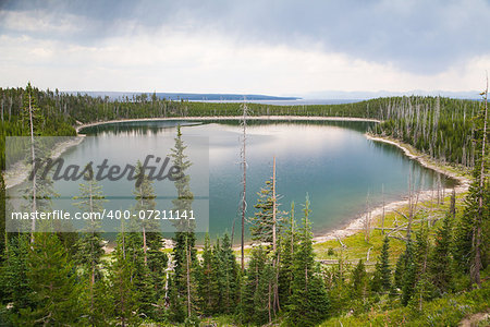 Duck Lake in Yellowstone National Park